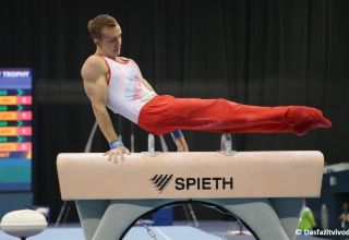 Der Aserbaidschanische Turner gewann Bronze bei der WM in Bulgarien