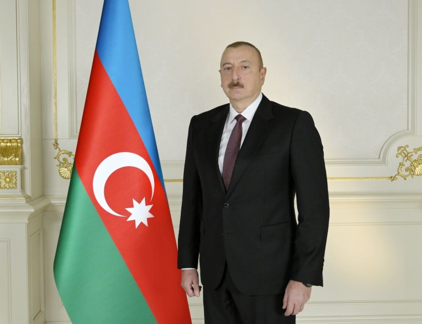 Präsident Ilham Aliyev sprach Präsident Recep Tayyip Erdogan sein Beileid aus