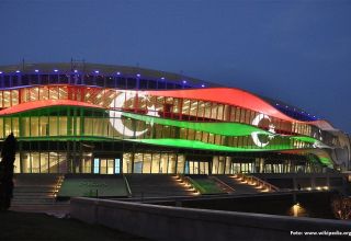 Rhythmische Gymnastikstars treten wieder in Baku auf