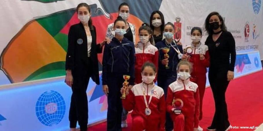 Aserbaidschanische Turnerinnen gewannen drei Medaillen beim internationalen Turnier für rhythmische Gymnastik in Polen