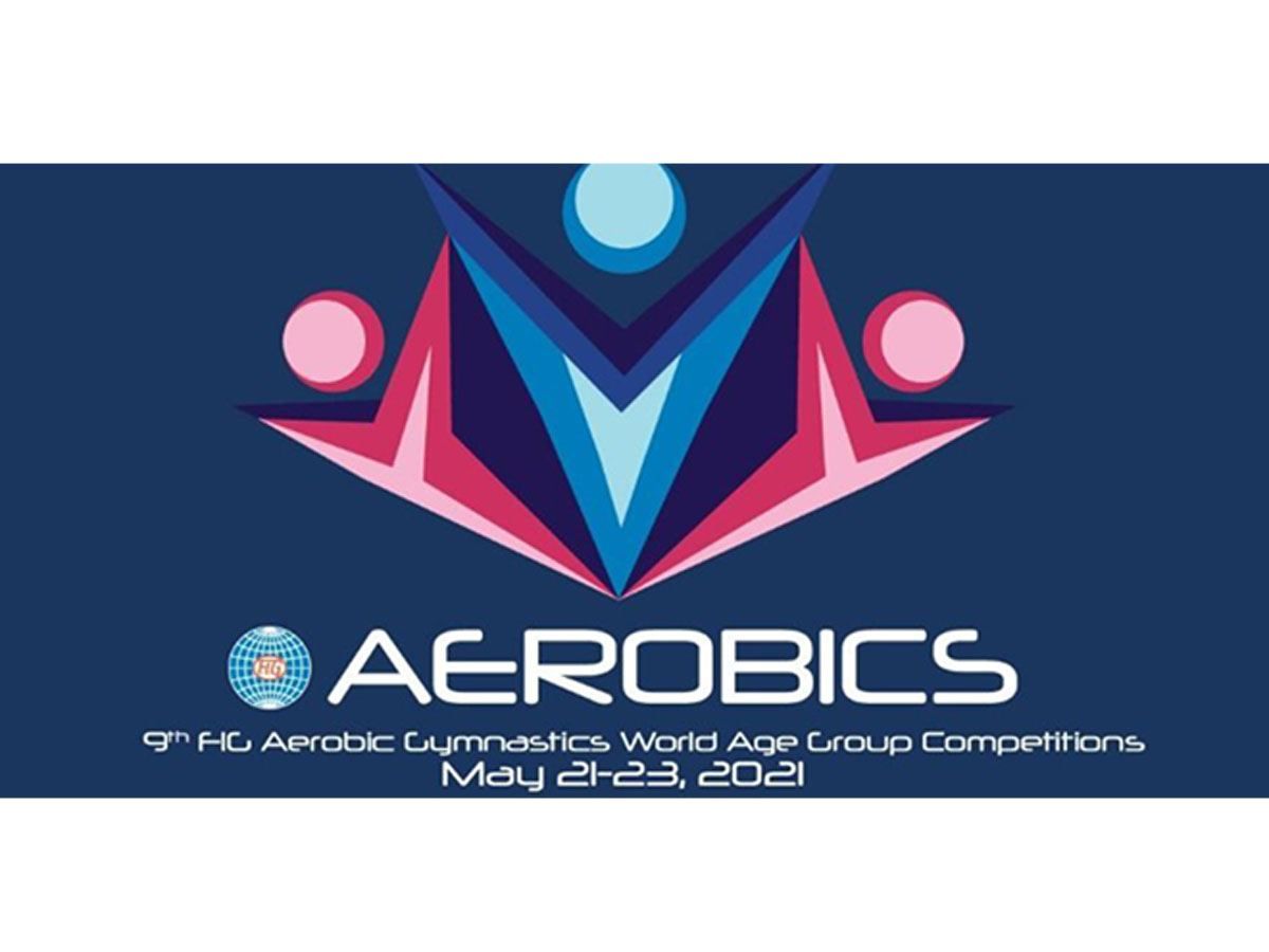 In Baku wurden Finalisten der Welt Altersgruppenwettbewerbe  für Aerobe-Gymnastik unter gemischten Paaren ermittelt