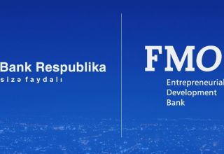 Die niederländische  Entrepreneurial Development Bank hat der Bank Respublika ein Darlehen in Manats gewährt
