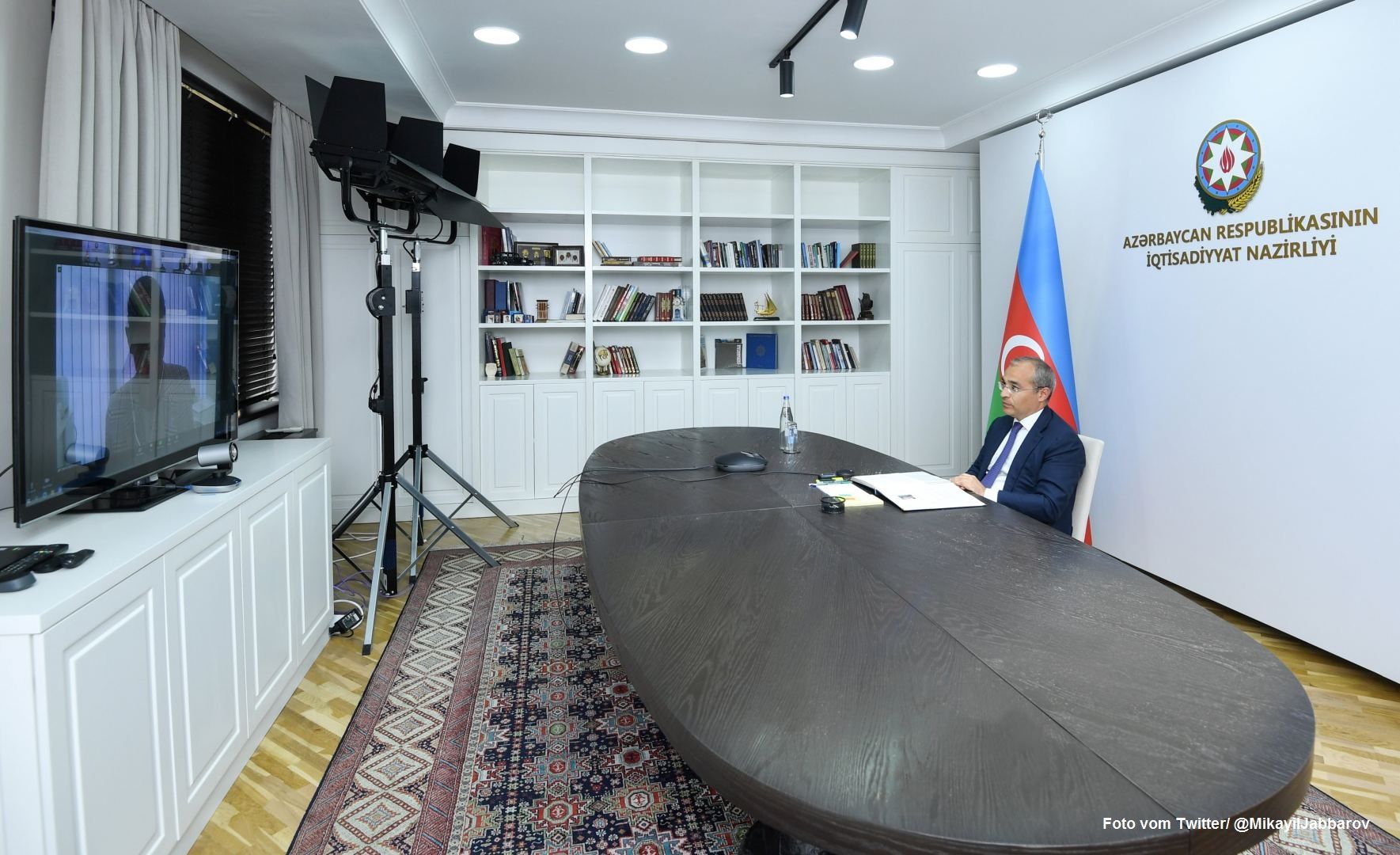 Die Beteiligung der EBWE an der Wiederherstellung der befreiten Gebiete Aserbaidschans wurde diskutiert