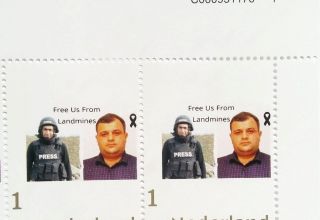 Die Niederlande gaben die Briefmarken zum Gedenken an die toten Journalisten Siraj Abishov und Maharram Ibrahimov heraus
