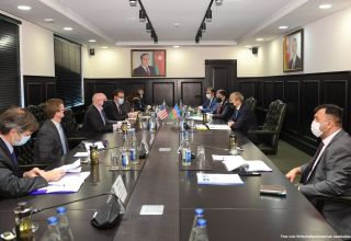 Aserbaidschan bespricht die Beteiligung amerikanischer Unternehmen an der Wiederherstellung befreiter Länder - Minister