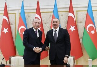 Recep Tayyip Erdogan gratuliert Präsidenten Aserbaidschans Ilham Aliyev