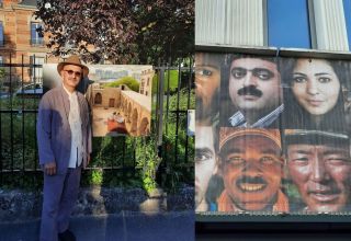 Auf den Straßen der französischen Stadt tauchten die Fotos von Aserbaidschaner und Baku auf. Reza Deghati spricht über die Realitäten von Karabach