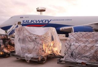 Flugzeug mit 40.000 Dosen AstraZeneca-Impfstoff aus Aserbaidschan landet in Kirgisistan