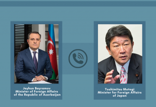 Zwischen den Außenministern Aserbaidschans und Japans fand ein Telefongespräch statt
