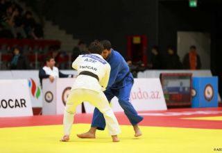 Aserbaidschanisches Judoteam gewann Silber in Teamleistungen bei den GUS-Spielen