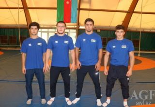 Drei aserbaidschanische Ringer erreichen das Finale der Ringen -Weltmeisterschaft in Ufa