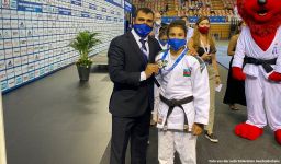 Aserbaidschanische Judoka gewann Silber bei der Europameisterschaft - Gallery Thumbnail