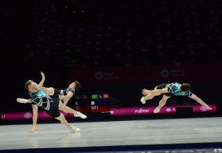 Aserbaidschanische Turner nehmen an der Europameisterschaft in Italien teil