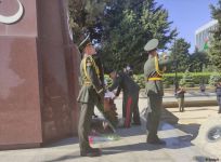 Anlässlich des 103. Jahrestages der Befreiung der Stadt Baku von der bolschewistisch-dashnakischen Besatzung findet ein Marsch statt (Foto) - Gallery Thumbnail