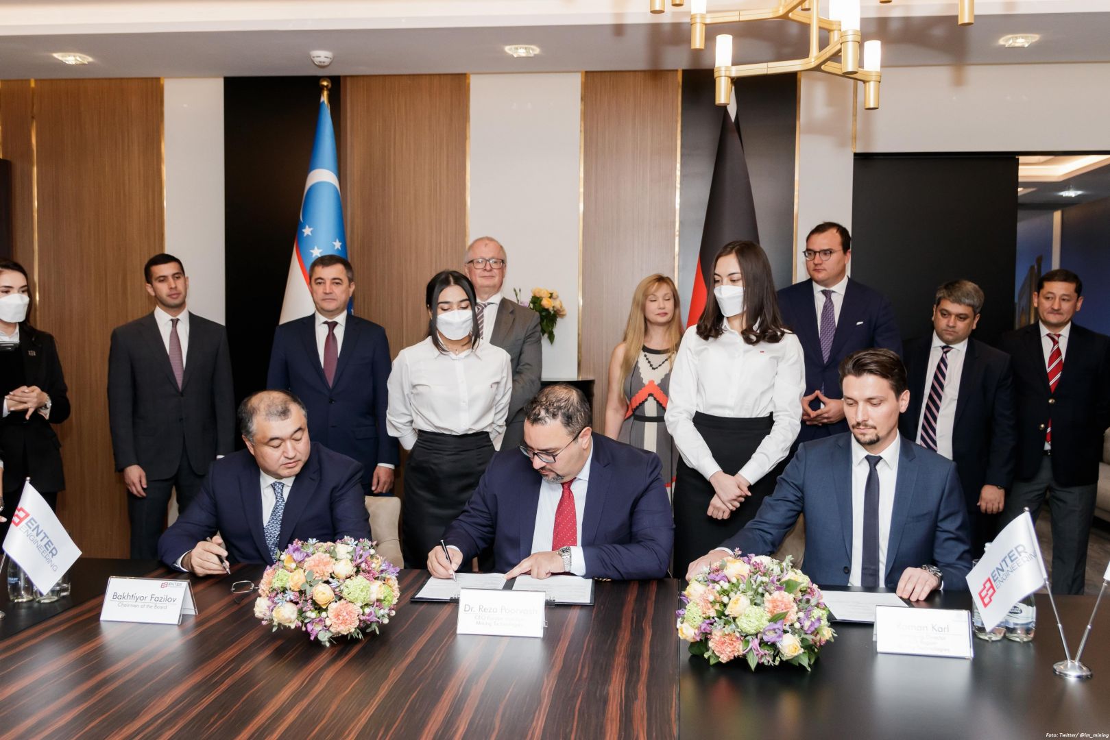 Ein usbekisches Unternehmen hat eine Vereinbarung mit der deutschen Thyssenkrupp im Zusammenhang mit dem Bau eines Bergbaukomplexes unterzeichnet