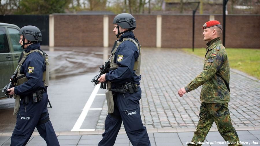 Polizei und Bundeswehr arbeiten im Saarland zusammen
