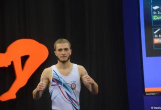 Der aserbaidschanische Turner Michail Malkin erreichte das WM-Finale