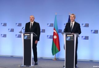 NATO-Generalsekretär Jens Stoltenberg rief Präsident von Aserbaidschan Ilham Aliyev an