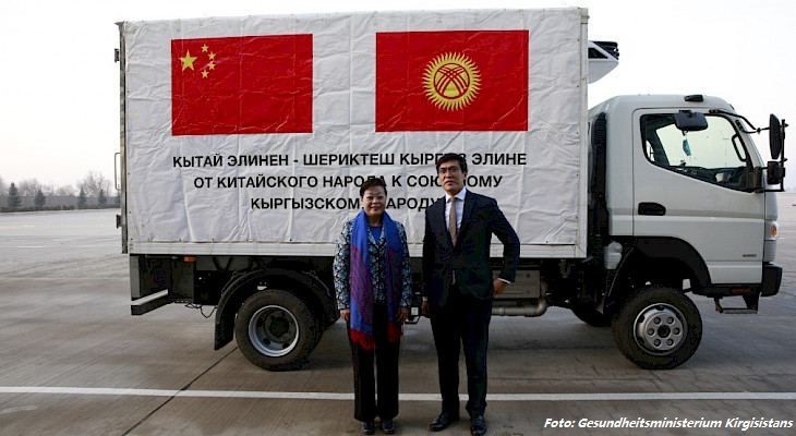 1,5 Millionen Dosen Sinopharm-Impfstoff sind in Kirgisistan eingetroffen