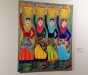 Teppichmuster eines aserbaidschanischen Künstlers werden in der Ukraine präsentiert - Gallery Thumbnail