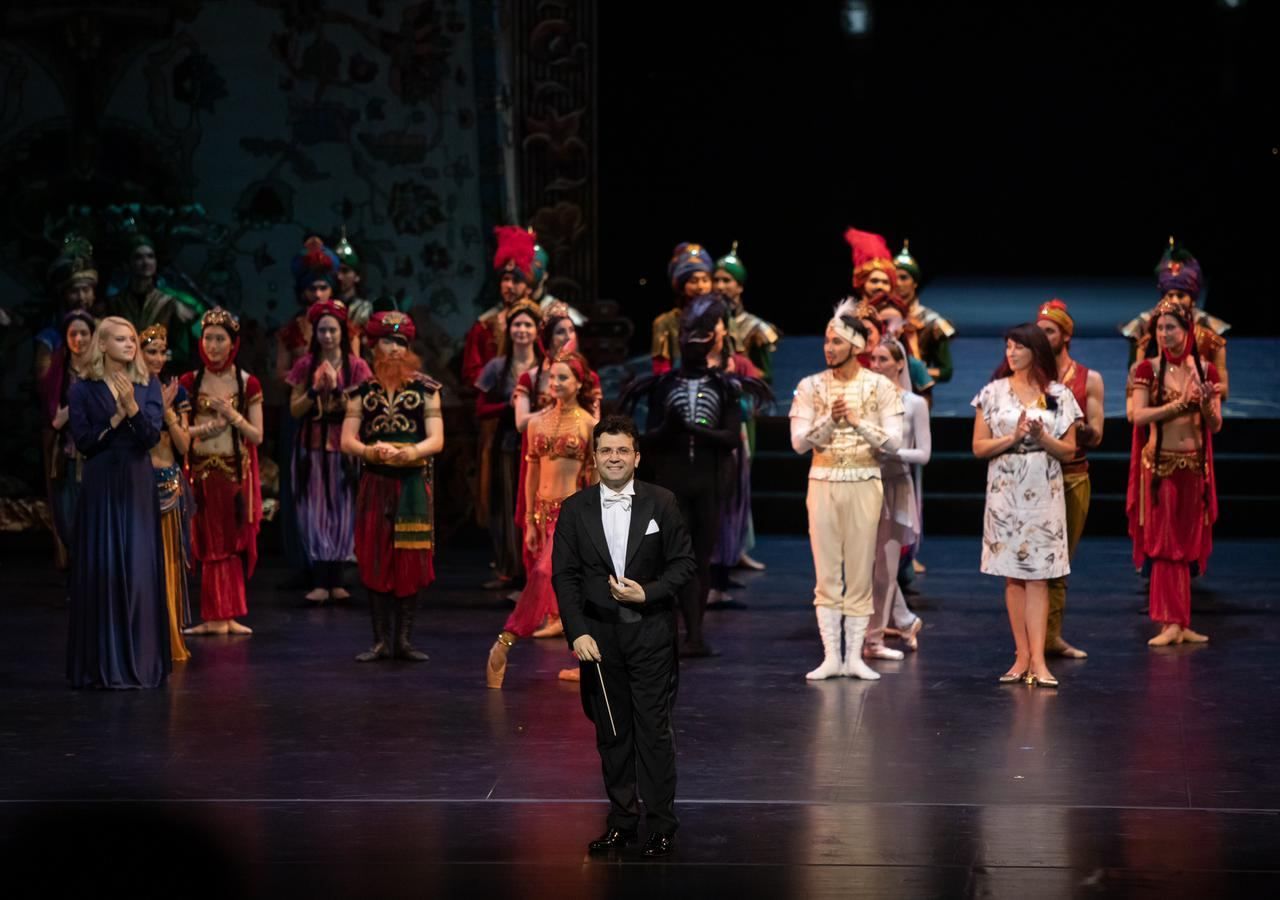 In St.Petersburg wird Ballett von Fikret Amirov gezeigt