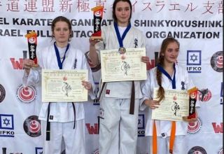Aserbaidschaner werden Gewinner der Israelischen Offenen Karate-Meisterschaft
