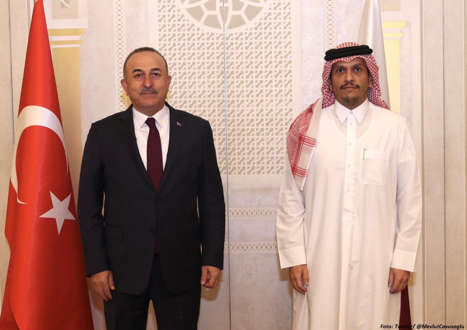 Außenminister der Türkei und Katars diskutierten über Afghanistan und Kasachstan