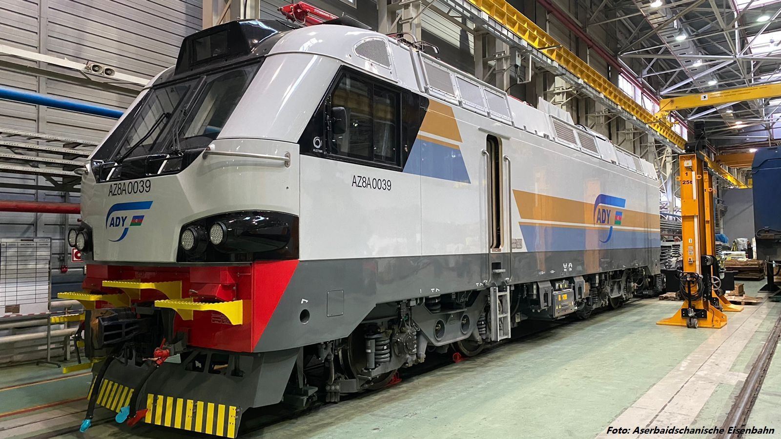Alstom schließt Lieferung von 37 Güterzuglokomotiven an Aserbaidschan ab