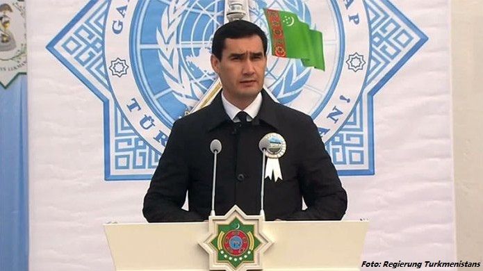 Serdar Berdimuhamedow wurde der erste Präsidentschaftskandidat von Turkmenistan