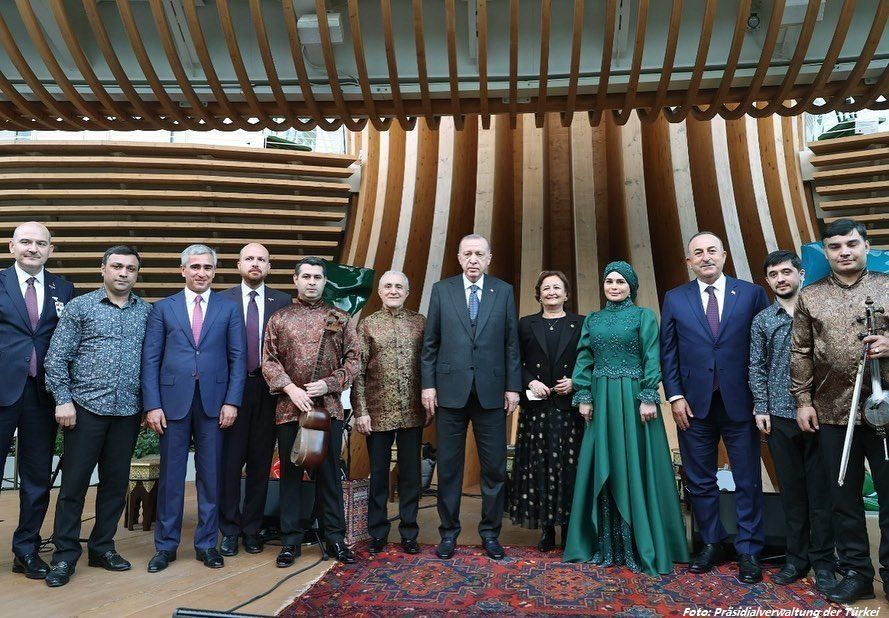 Erdogan besuchte den Pavillon von Aserbaidschan auf der Expo-2020 in Dubai