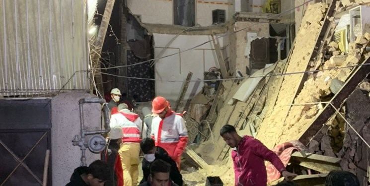 Explosion in einem Wohnhaus in Teheran