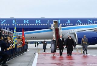 Präsident von Aserbaidschan Ilham Aliyev hat Russland einen offiziellen Besuch abgestattet