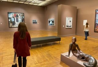 Ausstellung mit Werken des aserbaidschanischen Malers Tahir Salahov in Moskau