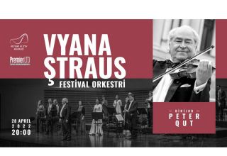 Strauss Festival Orchester Wien auf der Bühne in Baku