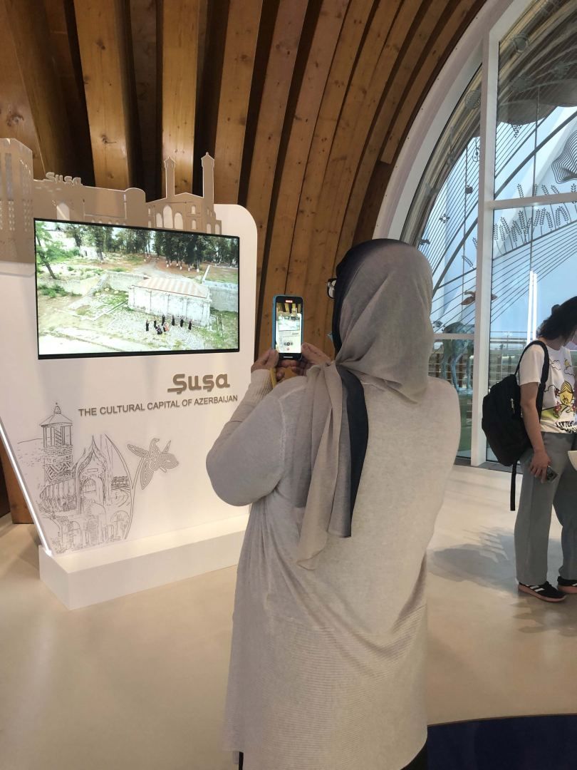 Aserbaidschan-Pavillon gehört zu den meistbesuchten auf der Dubai Expo 2020 (FOTO/VIDEO) - Gallery Image