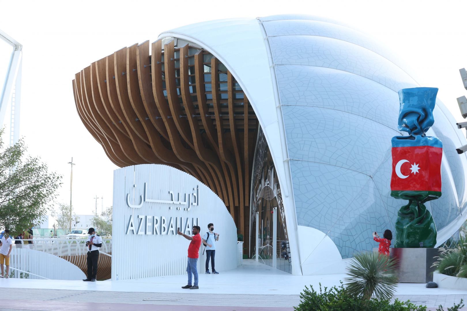 Aserbaidschan-Pavillon gehört zu den meistbesuchten auf der Dubai Expo 2020 (FOTO/VIDEO) - Gallery Image