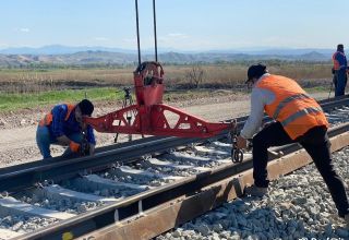 Die Arbeiten zur Modernisierung der Strecke Baku-Tiflis-Kars sind zu 95 Prozent abgeschlossen