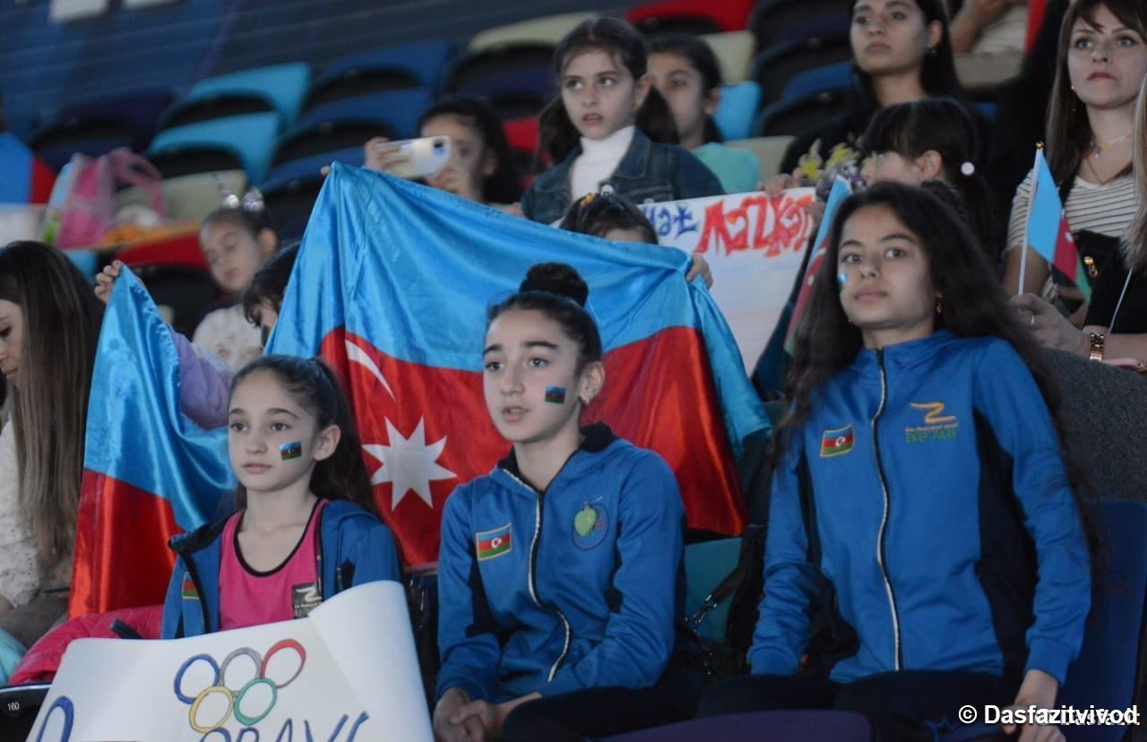 FIG Rhythmische Gymnastik Weltpokal begann in Baku - Gallery Image