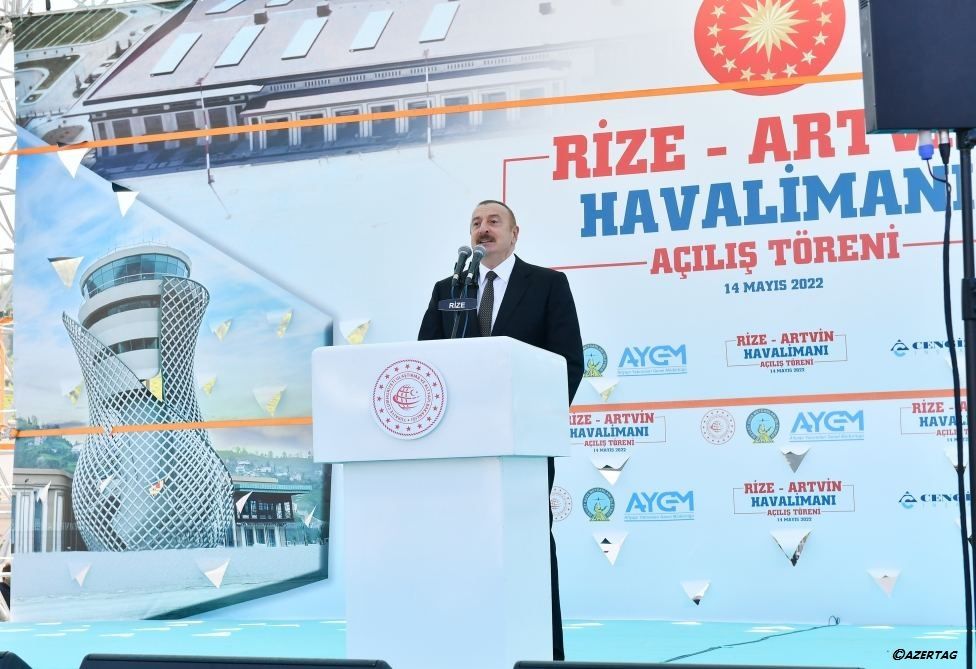 Präsidenten Aserbaidschans und der Türkei treffen sich in Rize - Gallery Image