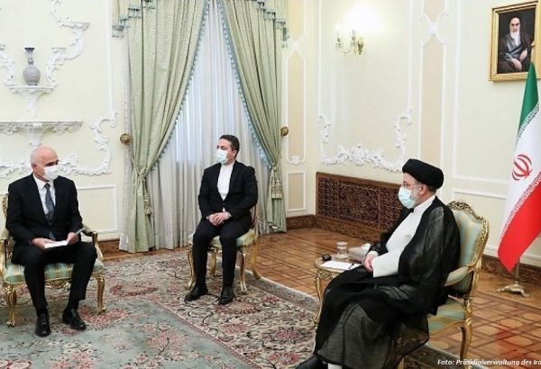 Präsident des Iran empfing den stellvertretenden Ministerpräsidenten von Aserbaidschan