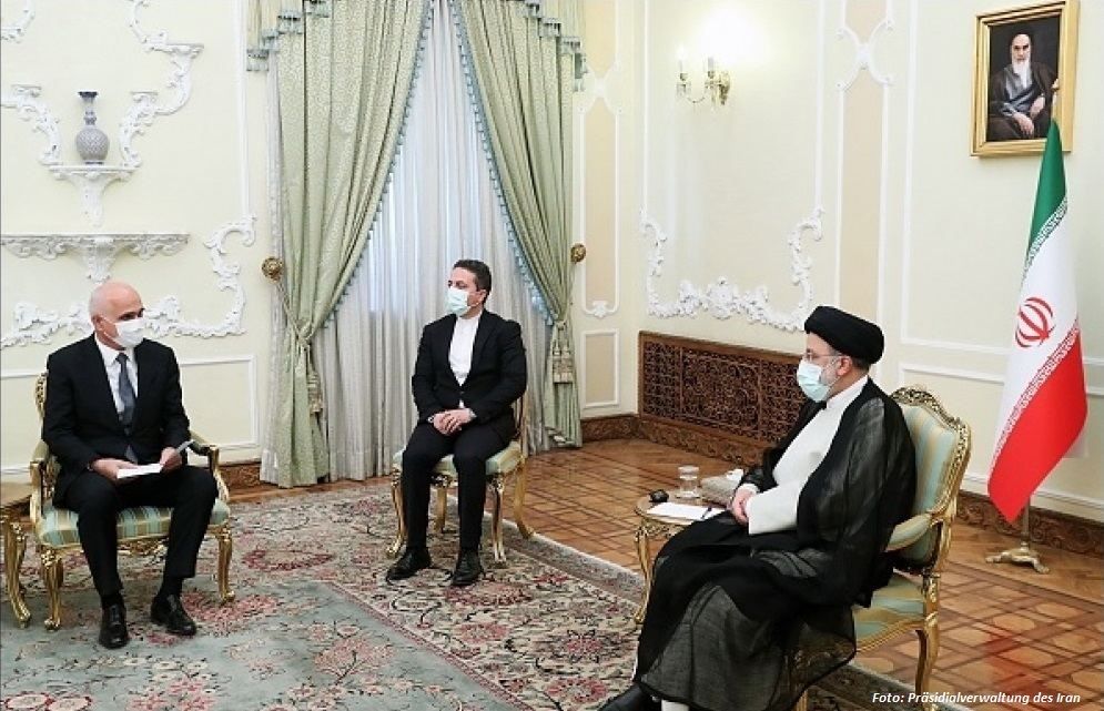Präsident des Iran empfing den stellvertretenden Ministerpräsidenten von Aserbaidschan
