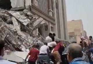 Hochhaus im Iran eingestürzt. Es gab Tote und Verletzte  (VIDEO)