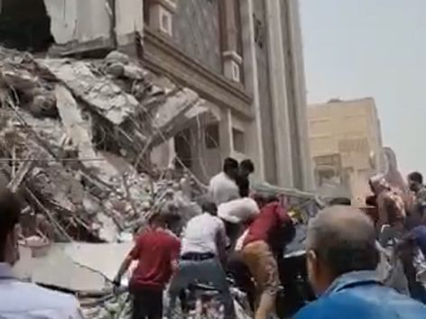 Hochhaus im Iran eingestürzt. Es gab Tote und Verletzte  (VIDEO)