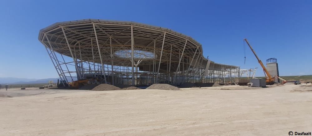 Bauarbeiten am Flughafen Zangilan zu 80 % abgeschlossen