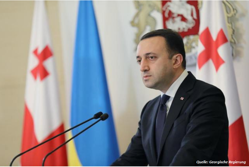 Der georgische Premierminister spricht über ein Modell für den Aufbau der Zukunft des Landes