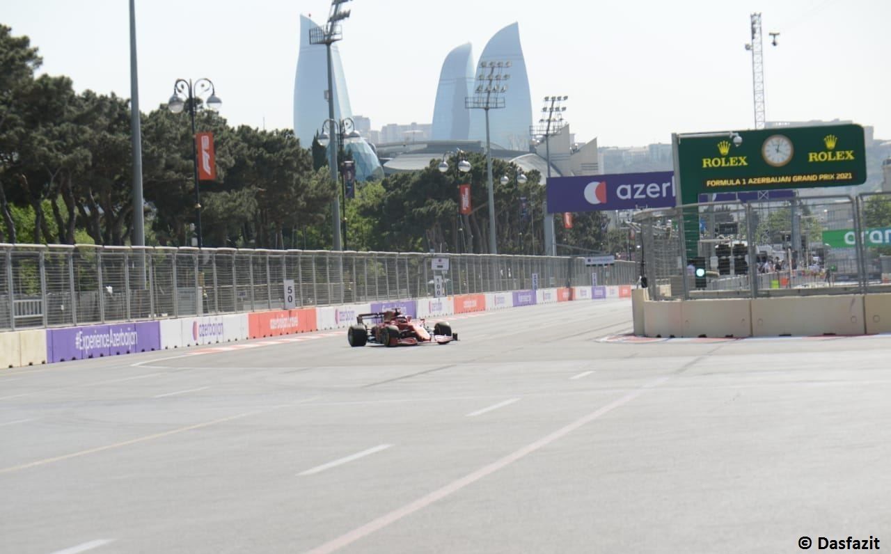 Sergio Perez ist Sieger von Grand Prix von Aserbaidschan 2023