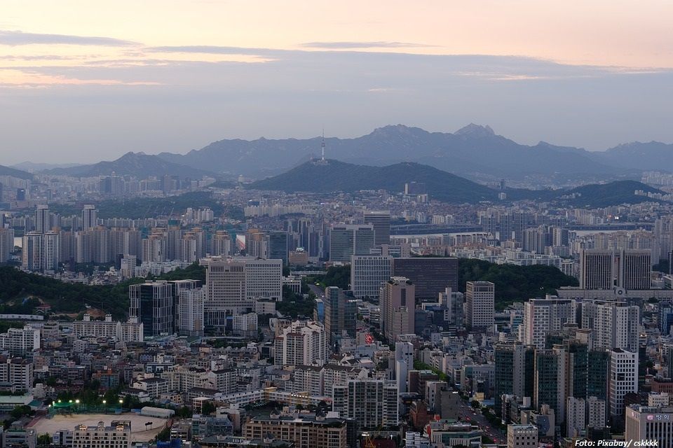 Das BIP von Südkorea wächst 2022 um 2,6%