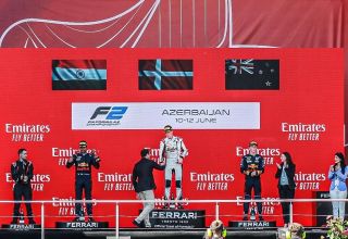 Sieger des Formel-2-Sprintrennens in Baku