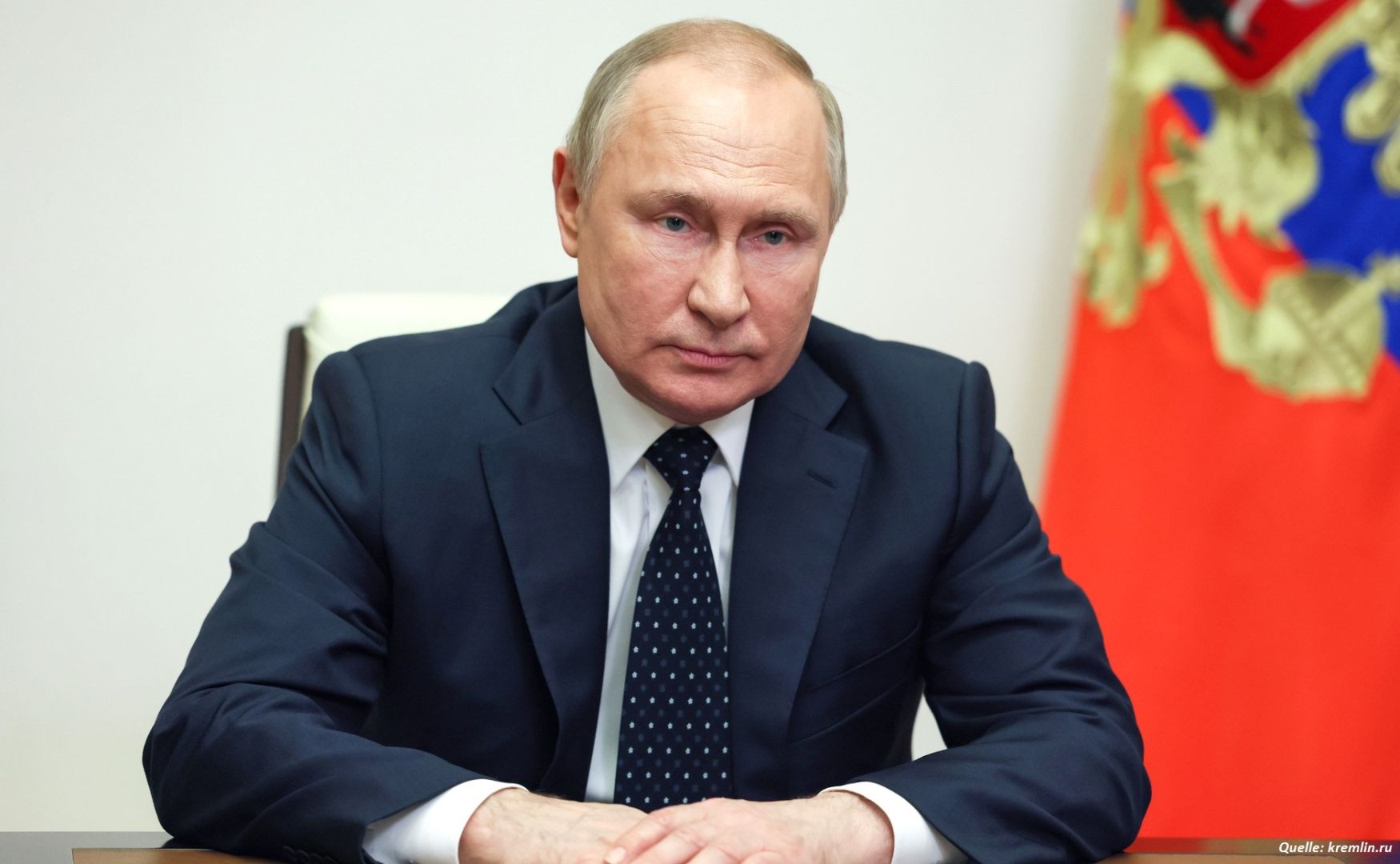 Putin hält in St. Petersburg Rede zu Sanktionen