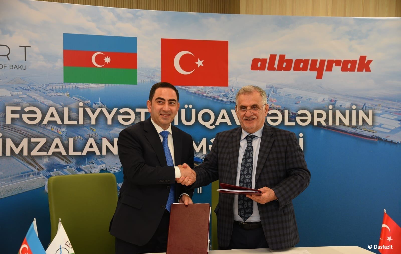 Die Unternehmensgruppe „Albayrak“ wird im Hafen von Baku tätig sein